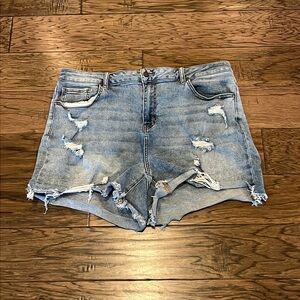 Judy Blue Cutoff High Rise Shorts Size 3XL